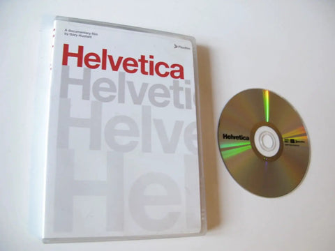 Factory Sealed DVD Documentary On Typography Design That Is A Total Banger For Creative Pros Wanting To Level Up Their Visual Game With Straight Fire Inspiration And Next Level Mastery, featuring a disc and case.