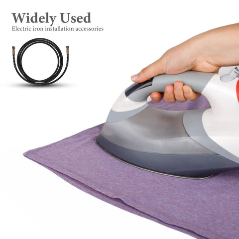 Heavy Duty High Temperature Steam Hose For Steam Irons And High Pressure Ironing with ironing setup image