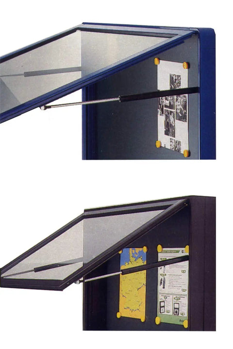 Built Like A Tank For Serious Heavy Duty Shop Jobs This Premium 34 Inch Gas Spring Strut Delivers Slick 75 Pound Shock Absorbing Force In Rustproof Marine Steel mounted on a display cabinet.