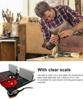 Rock Solid Router Table Insert Plate Set Of Three Durable Aluminum Milling Flip Boards offering precision for woodworking.