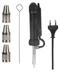 Portable Tin Solder Desoldering Vacuum Pump With 3 Suction Nozzles One Hand Operation Pro Grade Large Capacity