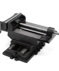 Chiyyak 6 Inch Heavy Duty Cross Slide Drill Press Bench Mount for Drilling Milling Work, durable cast iron vise with clamping force.