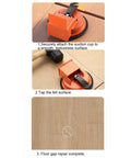 Ultra Strong Floor Suction Cup Tool With Vacuum Grip for DIY wood floor plank and tile installations in use on surface.