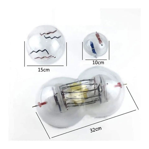 Hands On Biology Cell Model Set For Animal And Plant Mitosis And Meiosis Nine Part Anatomy Lab Kit with measured PVC parts.