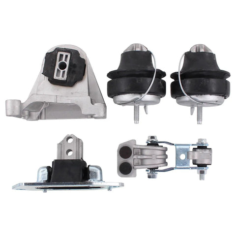 Solid Engine Motor And Transmission Torque Rod Stabilizer Mount Bracket Retain Kit For Volvo S60 V70 XC70 XC90 showing heavy-duty components.
