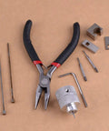 10 Piece Car Ignition Lock Pin Removal Extractor Needle Peg Puller Repair Tool Kit For Honda Durable Metal And Plastic Set Includes 10 Tools
