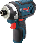 12V Max Cordless Two Tool Combo Kit With Pocket Driver And Impact Driver, lightweight impact driver with brand marking