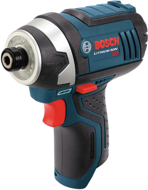 12V Max Cordless Two Tool Combo Kit With Pocket Driver And Impact Driver, lightweight impact driver with brand marking