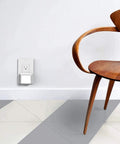 Plug In LED Night Light With Auto Dusk To Dawn Sensor Adjustable Brightness And Color Temperature From Warm White To Cool White in a modern room