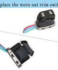 Rock Solid Tilt Trim Switch Replacement For Mercury Mariner Outboard Control Box Plug And Play Install No Soldering Required
