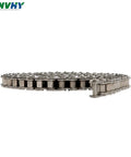60 Pitch Heavy Duty 10 Foot Roller Chain Kit With Connecting Links Perfect For Grain And Oil Processing Mill Machines Plus Wood Saw And Cement Production Equipment For Smooth Power Transmission, steel chain
