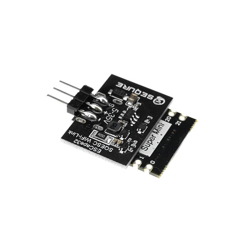 WiFi Link For ESCape32 Open Source ESC Wireless Speed Controller Programmer For Easy Parameter Setup And Firmware Upgrades From Your Phone No Laptop Needed Compatible With ESC Open Source Controllers black circuit board with metal pins