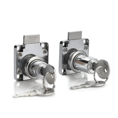 Copper Drawer Locks For Cabinets And Cupboards With Desk Hasp And Cam Lock Latch Heavy Duty Keyed Locking With Two Keys