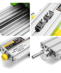 Precision Milling Table For Small Workshops Handy Drill Vise Fixture Workbench 330 X 95mm assembly details