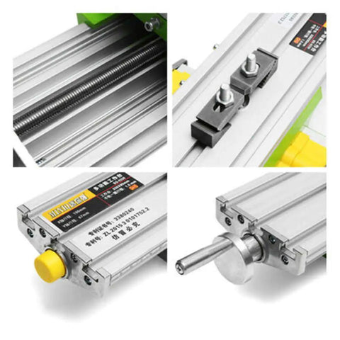 Precision Milling Table For Small Workshops Handy Drill Vise Fixture Workbench 330 X 95mm assembly details