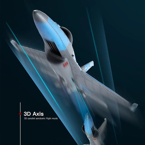 F16 Style RC Fighter Plane Three Channel With Gyro And 2.4GHz Radio Control EPP Foam Fixed Wing Stunt Glider in 3D axis flight