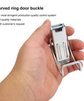 Heavy Duty Stainless Steel Toggle Latch Fastener 2 Pack For Luggage Cabinets And Boxes Draw Latch Catch Door Buckle in hand