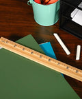 Wooden Meter Stick For Classroom Use With Inches On One Side And Centimeters On The Reverse Hardwood Construction With Clear Lacquer Finish