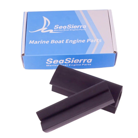 Rubber black trailering stop locks for Built Tough Outboard Motor Trailering Stop Locks With Hydraulic Steering Stabilizers...