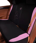 Rear seat with Pink Lace Butterfly Car Seat Cover Set For Universal Fit, Easy Install No Dismantling Required, Airbag Compatible
