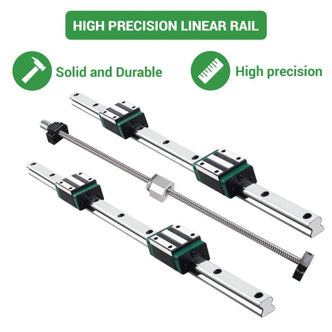 Beefy 900mm Linear Guide Rail Kit With HGR20 Carriages HGH20CA Slider Blocks SFU1605 900mm Ball Screw Nut End Supports