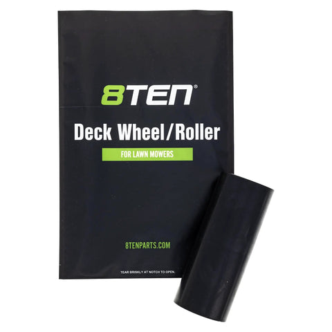 Deck Roller For Cub Cadet Mowers I1050 And I1046 Compatible With 50 Inch Or 54 Inch Lawn Striping Kit 19A70035 19A70036 731 05679A 731 05679B Four Pack For Clean Even Grass Stripes, product packaging with roller shown.