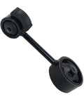 Heavy Duty Hydraulic Engine Mount Slaps Down Ugly Vibrations For A Slick Oem Replacement Upgrade Featuring Premium Underhood Durability And Rock Solid Vehicle Specific Fitment, black rubber and steel design.