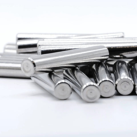 Pack of 24 metal 6x40mm shelf dowel pins for IKEA Ivar bookshelf