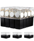 Three Set Mushroom Grow Kit Monotub With Filter Disks 43.5 Quart Vegetable Planting Tray Mini Greenhouse Germination Box