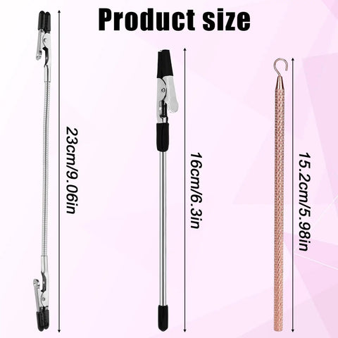 Three Piece Bracelet Helper Tools Set With Quick Wear Hooks And Clips, Handy Must Have Disassembly Tools For Jewelry Watches