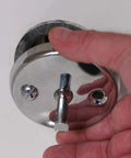 Installing Chrome Bathtub Overflow Plate With Trip Lever Replacement For 2 Inch Tub Drain Easy Install No Fuss Durable Hardware