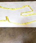 12 Foot Endless Round Sling Yellow Heavy Duty Lifting Strap for Rigging Color Coded Slings with 8400 Lbs Vertical WLL