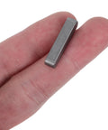 Heavy 140 Piece Stainless Steel Woodruff Key Stock Set With Round End Design For Universal Mechanical Fitting Top Notch Quality Hardware That Is A True Boss Move For Industrial Machinery Repair And Maintenance Projects, small steel key