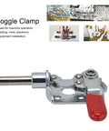 Push Pull Action Toggle Clamps With Quick Release for woodworking jigs, fixtures, pocket hole jigs, crosscut sleds