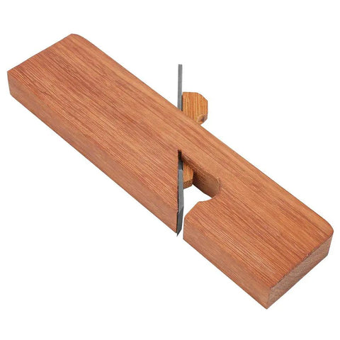 Premium Professional Grade Single Pull Hand Planer with wooden handle and steel blade for clean cuts and trimming.