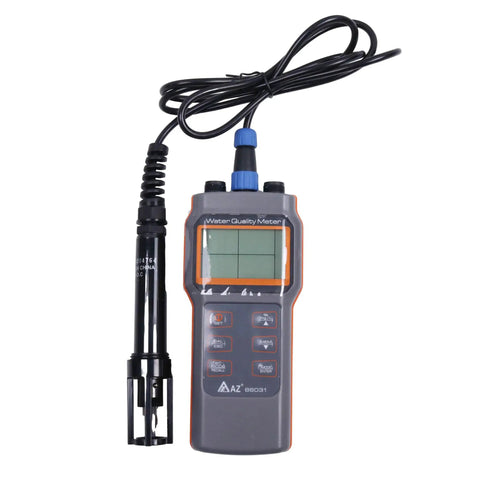 6-In-1 Digital Water Quality Meter Handheld Tester With pH, TDS, DO, EC, Salinity And Temperature, IP67 Waterproof