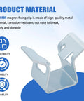 Abode BP19-005 magnet retainer clip for Dexter brake magnets; metal, silver finish