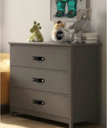 Gray dresser with Black Leather Drawer Pulls 6 Pack 6.3 Inch Long Leather Handles Cabinet Knobs For Kitchen Bathroom And Dresser Drawers