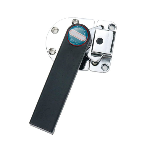 Heavy Duty Premium Stainless Steel Freezer Handle Lock Latch With Knockout Airtight Seal And Soft Touch Rubber Grip For No Sweat Industrial Walk In Cooler Door Sealing Kit