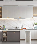 Modern kitchen cabinets with Champagne Bronze Cabinet Knobs 20 Pack Zinc Hardware for kitchen cabinets and drawers
