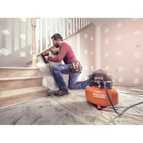 Pneumatic 18 Gauge Brad Nailer Two And One Eighth Inch With Clean Drive Technology Plus Tool Bag For Trim Work Finishing Carpentry And Pro Projects Lightweight Durable Performance