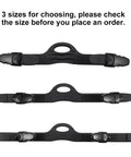 Fin Straps Adjustable Diving Straps For Outdoor And Indoor Water Sports Cozy Rubber Fins Straps 1 Pair Quick Fit black options
