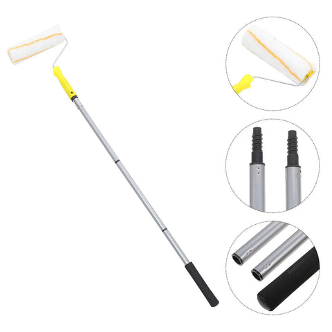Heavy Duty Detachable Paint Roller Set With Telescopic Extension Pole designed for seamless ceiling painting.