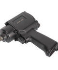 Extra Heavy Duty Half Inch Air Impact Wrench Nut Busting Pneumatic Impact Gun with black grip and square drive socket.