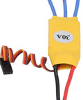 30A ESC component from 13T Brushless Motor And 30A ESC Kit for RC Quadcopter and 550 RC Plane 1000KV Power High Performance Thruster