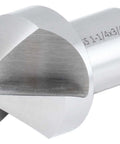 Accusize HSS countersink, 1-1/4 in dia, 3/4 in Weldon shank, 90° for magnetic drilling