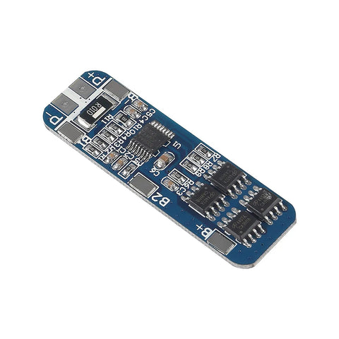 No Drama 5 Pack 3S 10A Lithium Battery Management System For 18650 Cells, smart charging board with compact design.