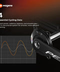 Beefed-Up Power Meter Crankset For Cycling P505 P515 With One Percent Accuracy next to cycling data graph