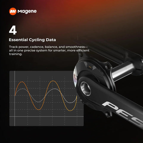 Beefed-Up Power Meter Crankset For Cycling P505 P515 With One Percent Accuracy next to cycling data graph