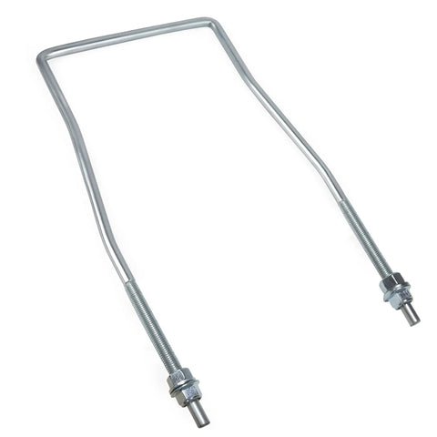 Beefed Up U Bolt Front Draft Arm Replacement For John Deere Tractors X300 Through X590 Series M157568 M153771 Compatible Front Draft Arm Lift Bracket Heavy Duty Metal, U-bolt view